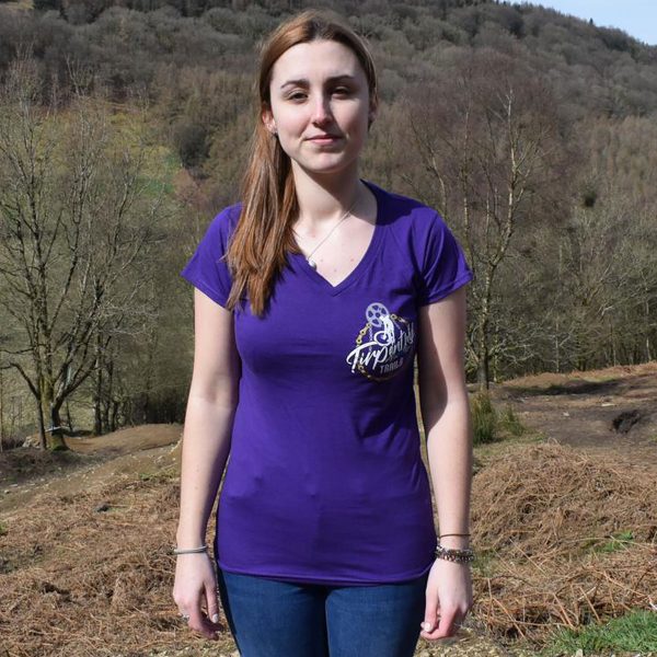 Tirpentyws Trails Ladies Purple T Shirt